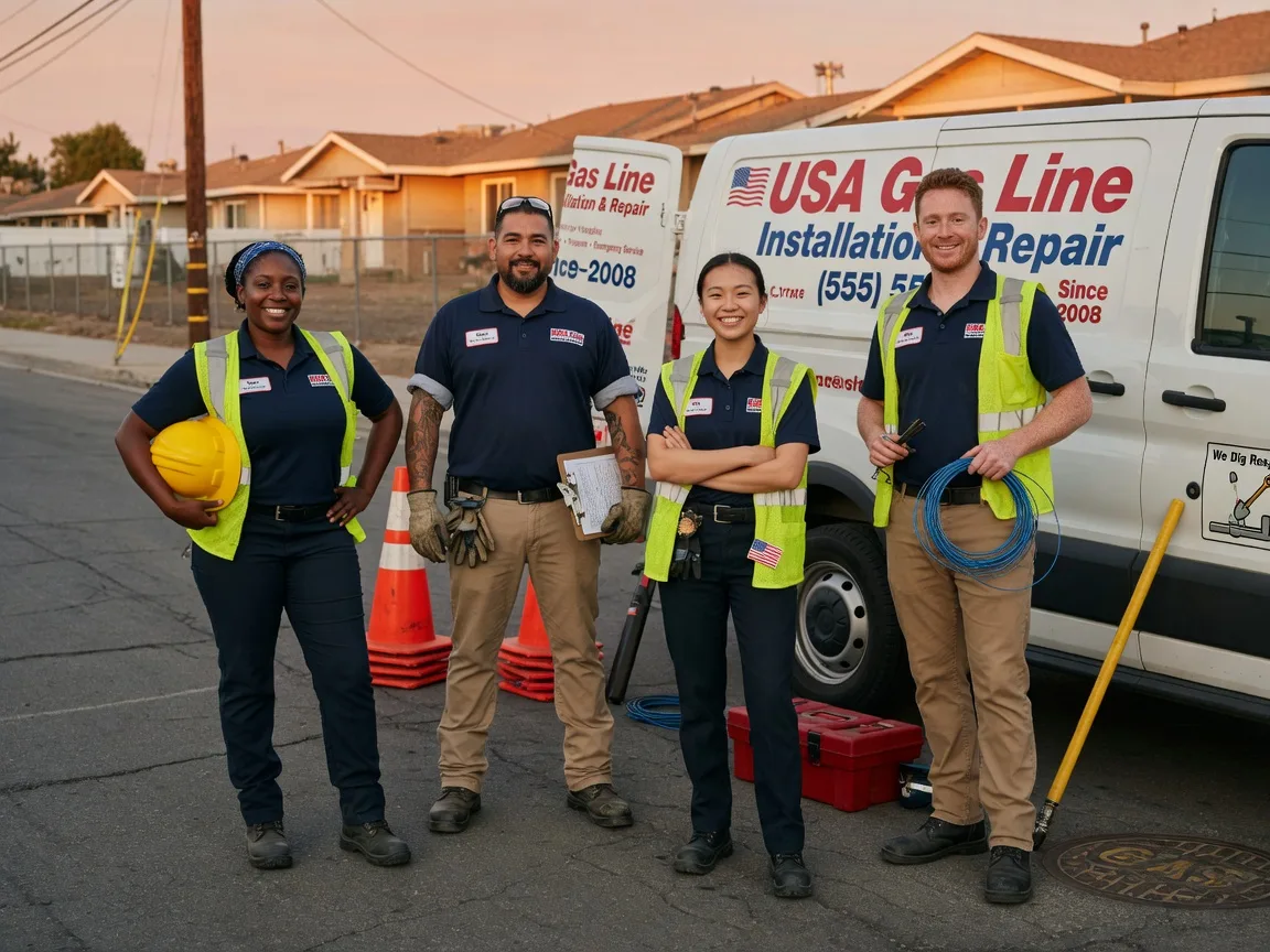 Gas Line Installation company in Washington, NE